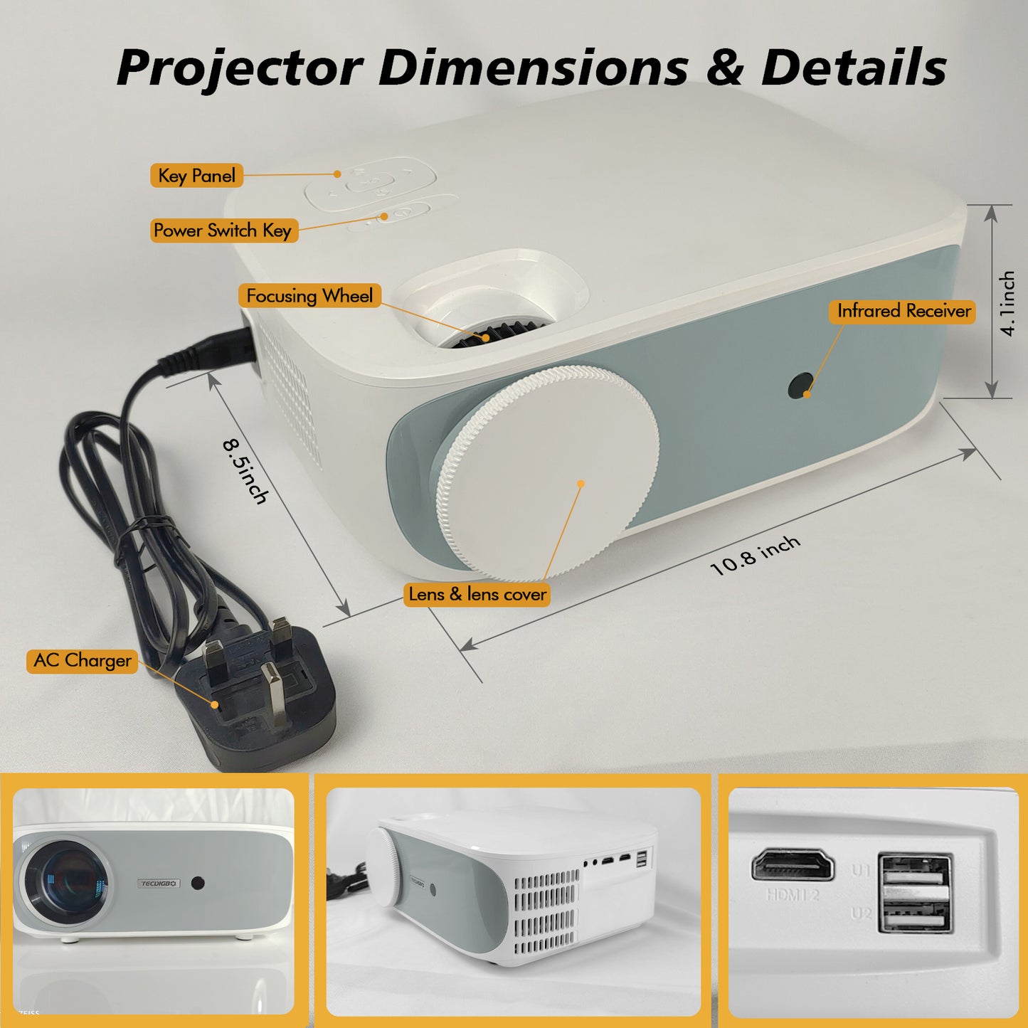 Ultra Bright 4K Projector