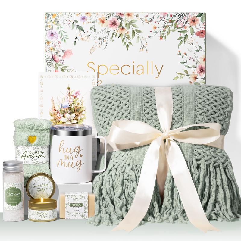 Christmas Halloween Relax Gift Basket Women Rose Cash Gift Box