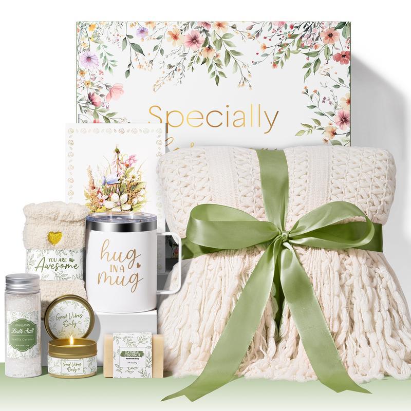 Christmas Halloween Relax Gift Basket Women Rose Cash Gift Box