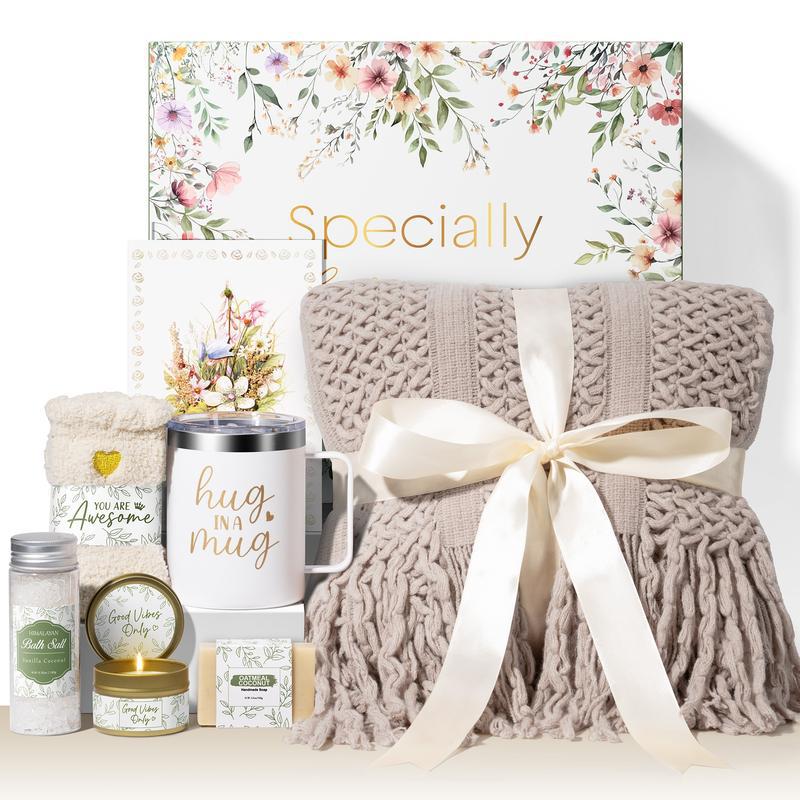 Christmas Halloween Relax Gift Basket Women Rose Cash Gift Box