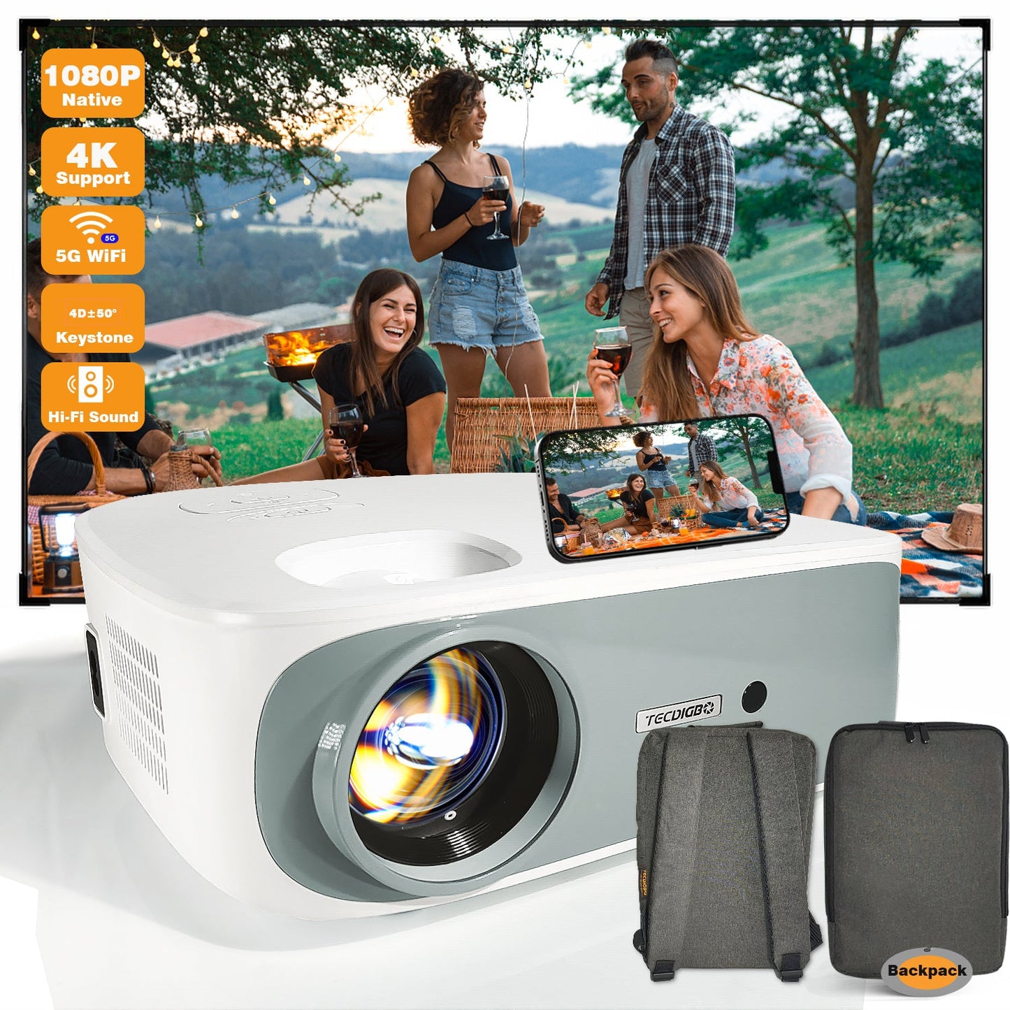 Ultra Bright 4K Projector